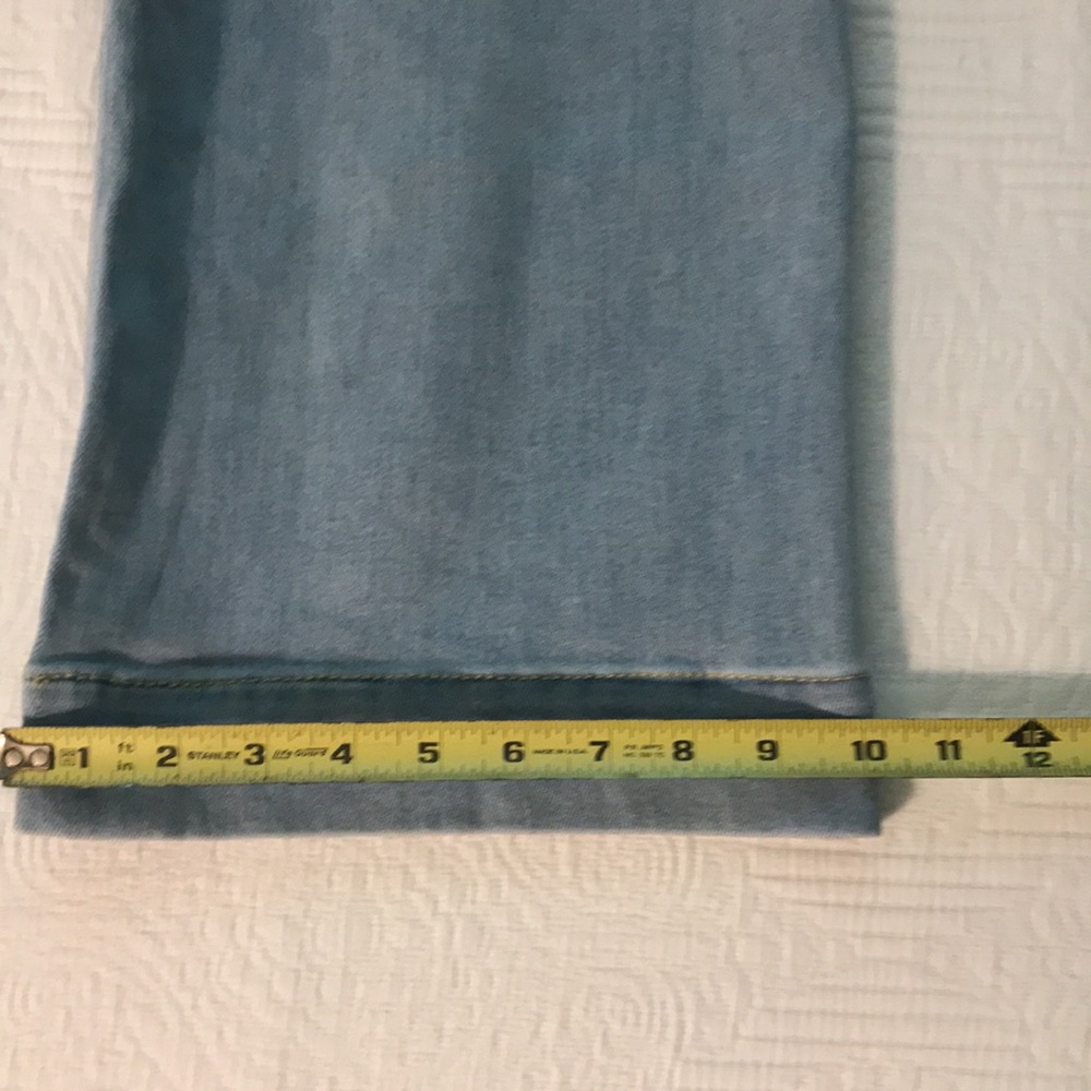 Maeve by Anthropologie Collette Light Wash Blue Denim Patch Pocket Jeans 30 - Picture 17 of 17